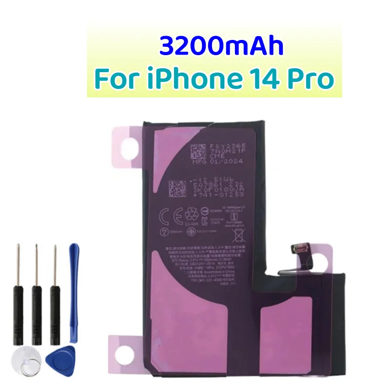 High Capacity Battery For iPhone 14 14 Pro 14 Pro Max 14 Plus Replacement